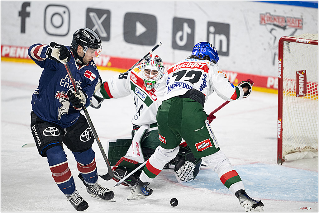 Augsburg an die Wand gespielt – Haie siegen dennoch nur 3:1