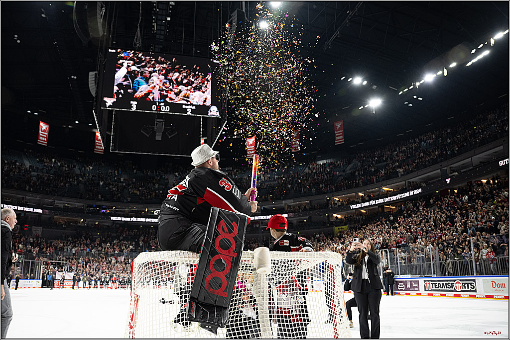 Sieg zum Jahresende – Haie schlagen Frankfurt im Shootout