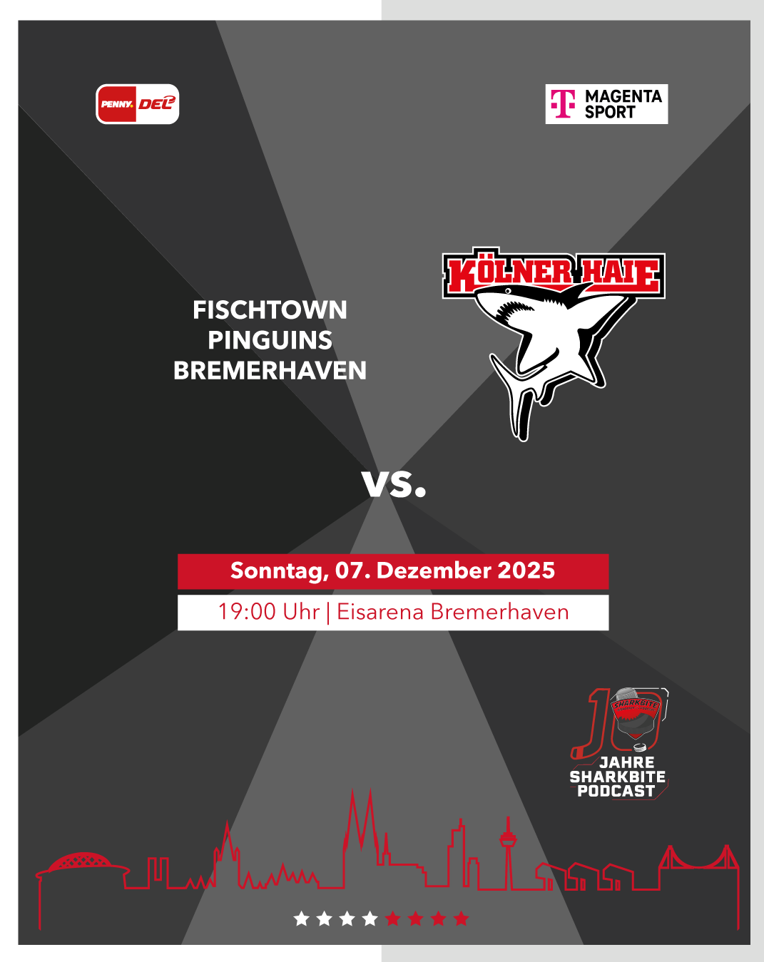 26. Spieltag – Vorbericht Fischtown Pinguins Bremerhaven