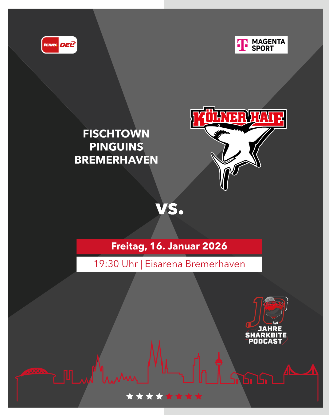 40. Spieltag – Vorbericht Fischtown Pinguins Bremerhaven