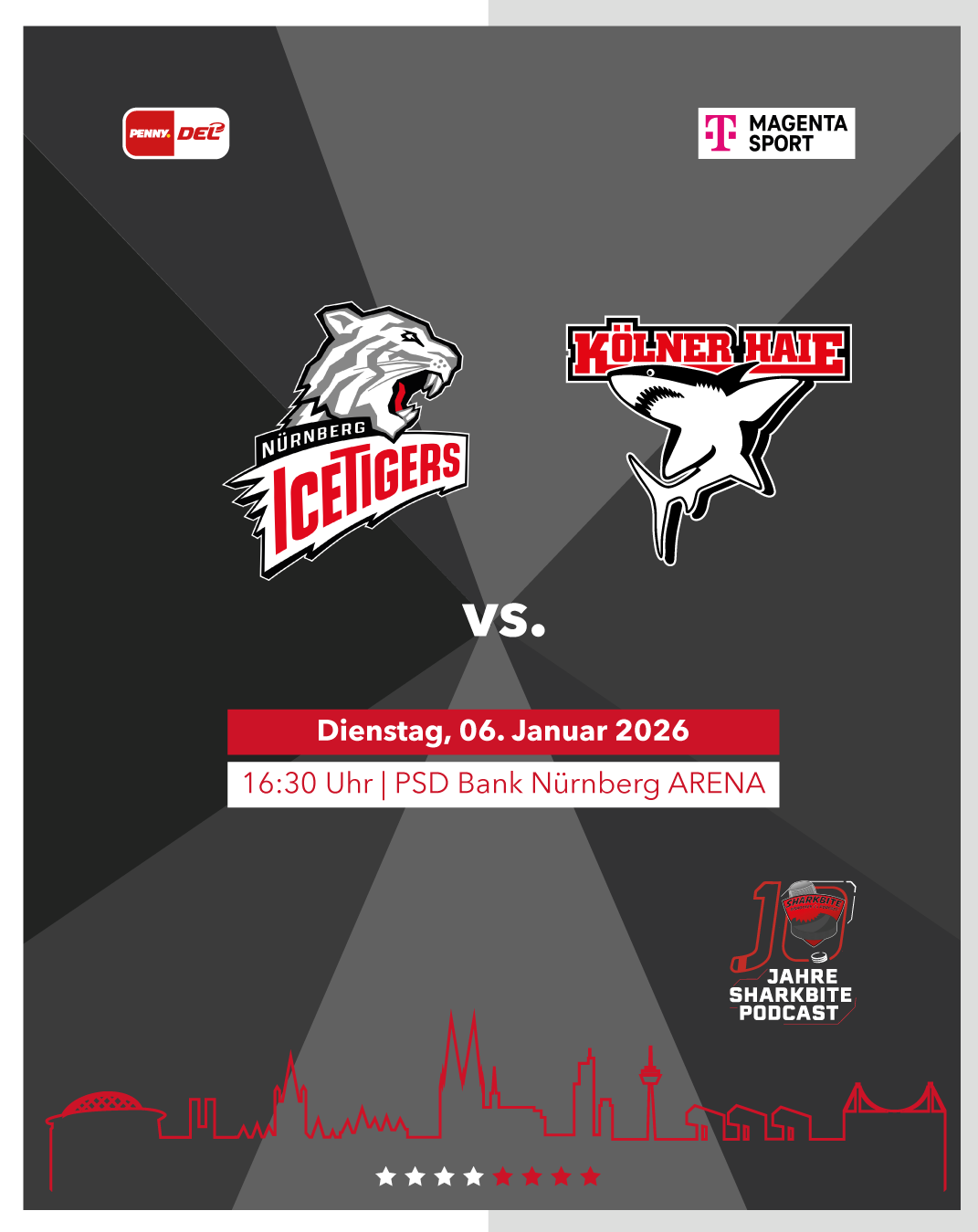 37. Spieltag – Vorbericht Nürnberg Ice Tigers