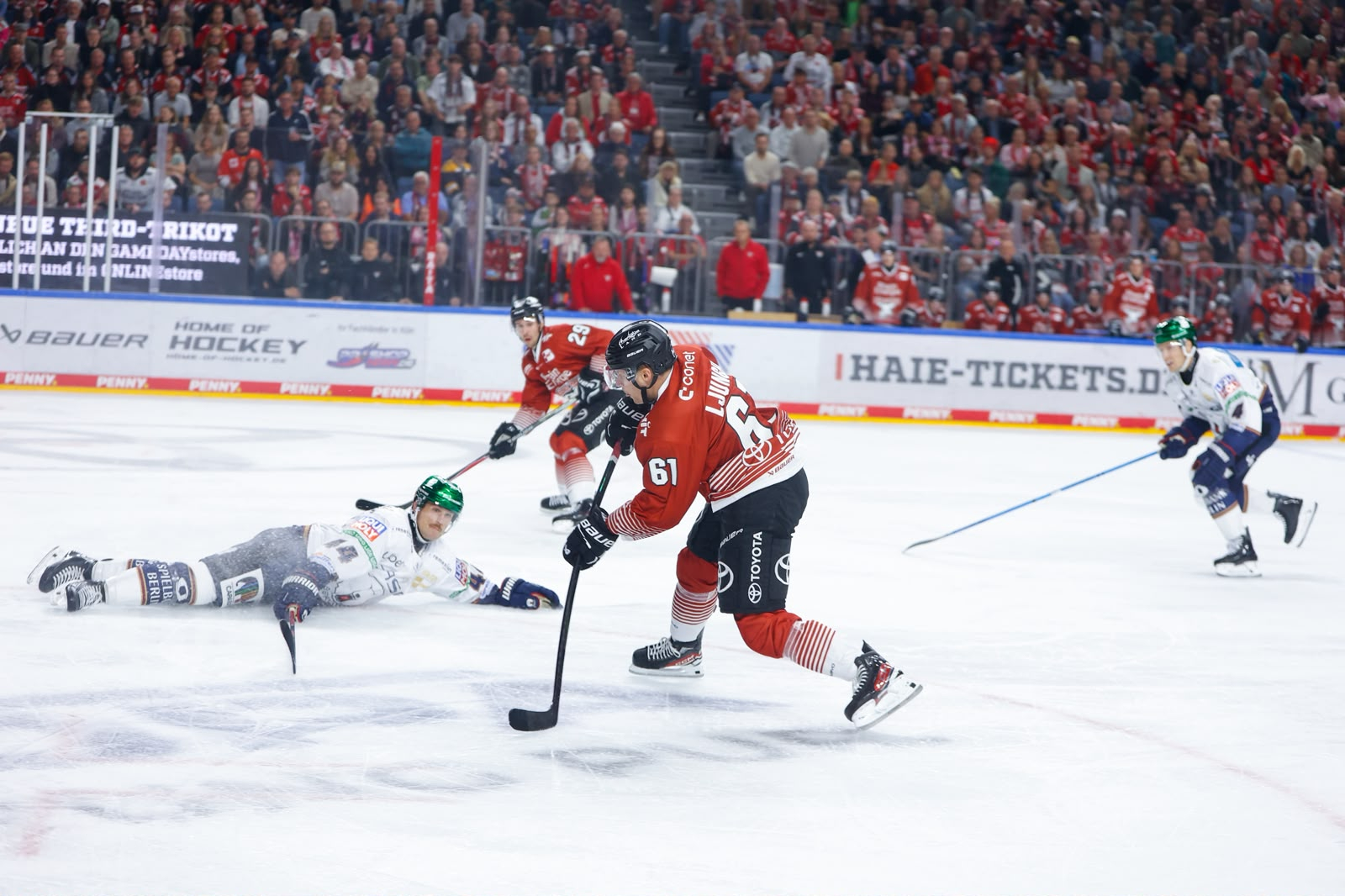 Geduld gefragt – Haie verlieren 5:6 SO gegen Berlin